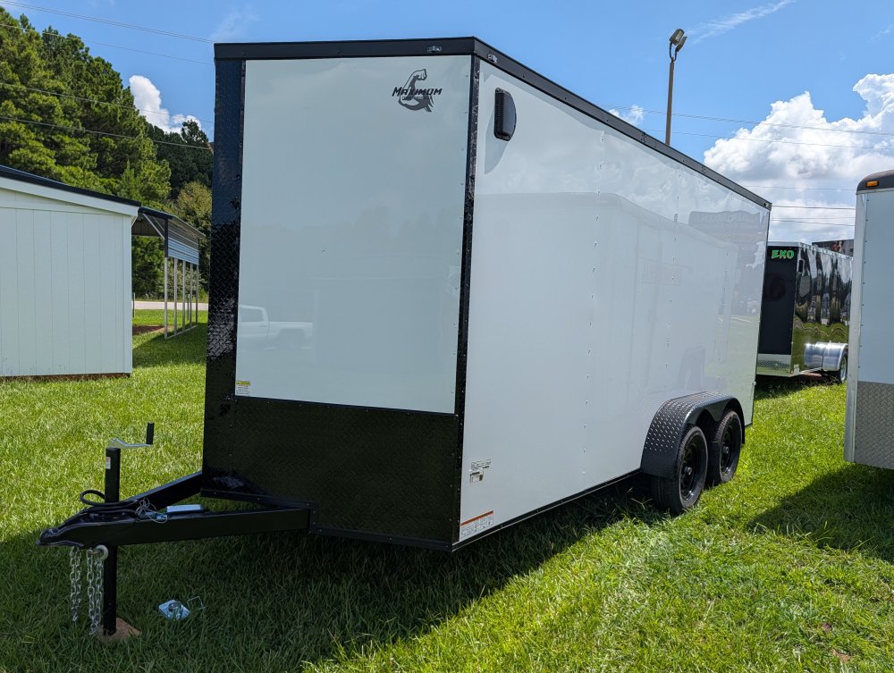 7'x16' Maximum Cargo Trailers Enclosed Cargo