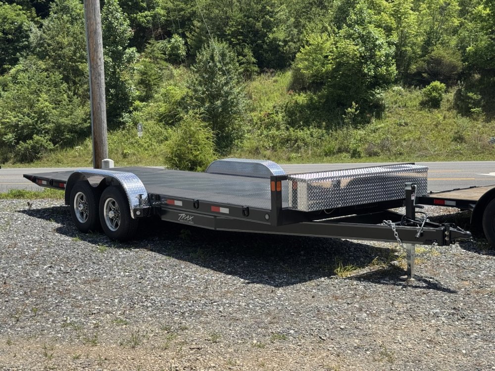 82"x20' -6K Axles TRAX Flatbed Car Hauler