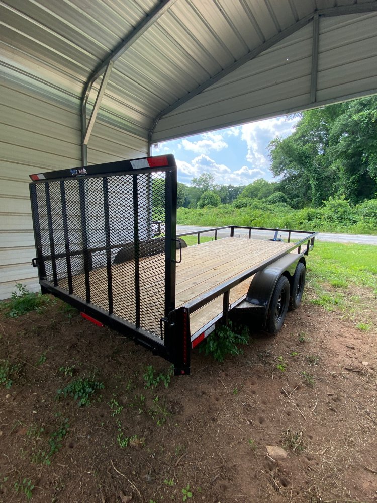 7'x16' Tuff Dawg - PICKENS !! BENT JACK !!