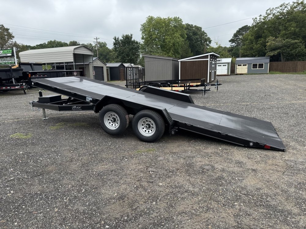 7'x20' TRAX Flatbed Car Hauler