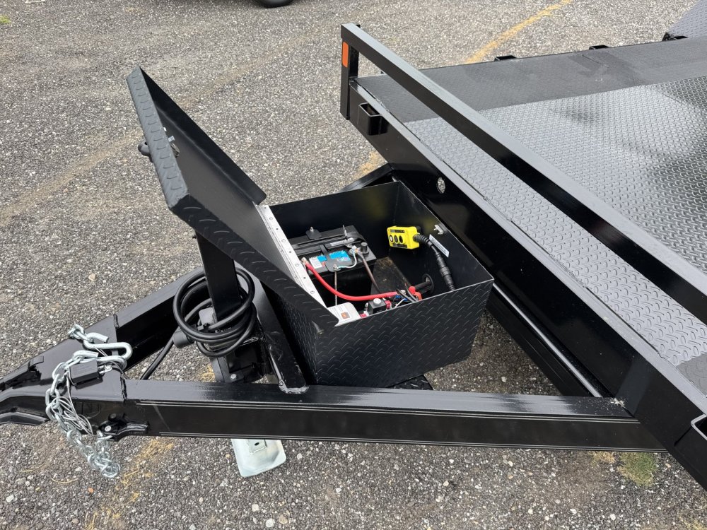 7'x20' TRAX Flatbed Car Hauler