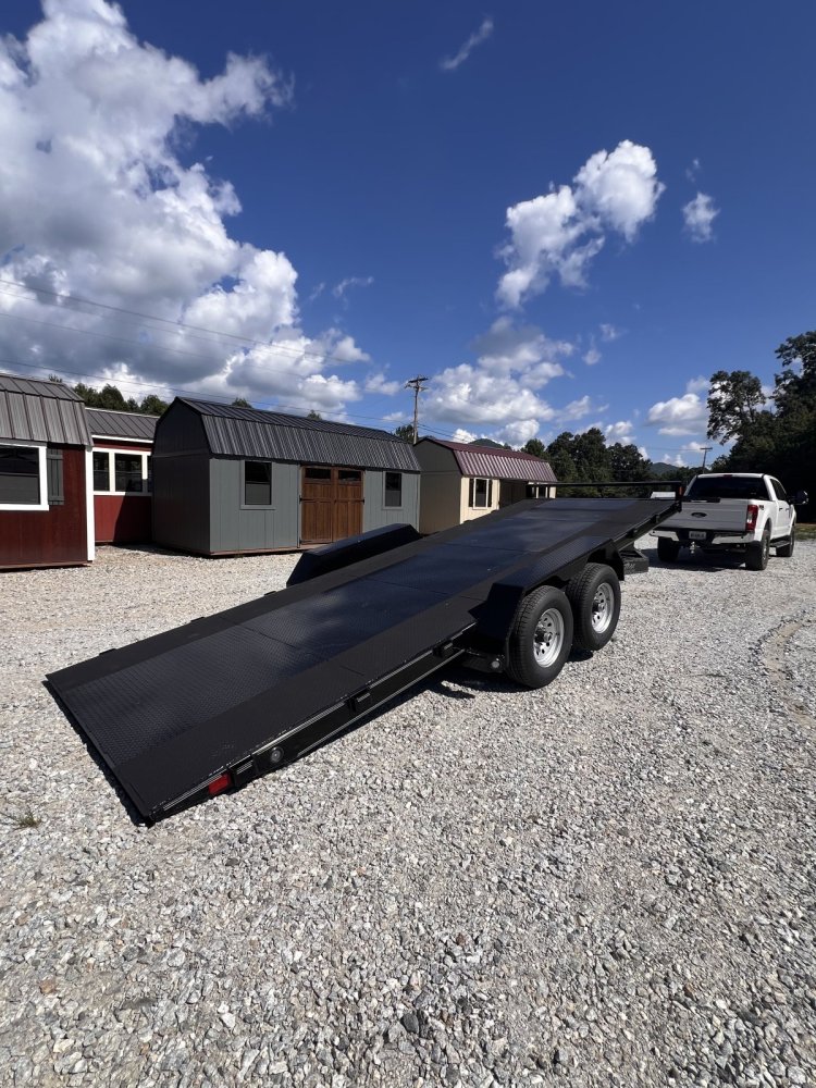 7'x20' TRAX Flatbed Car Hauler