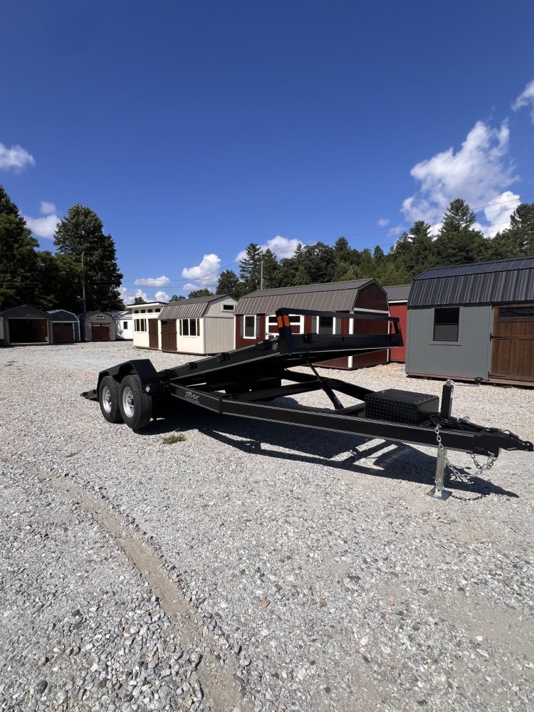 7'x20' TRAX Flatbed Car Hauler