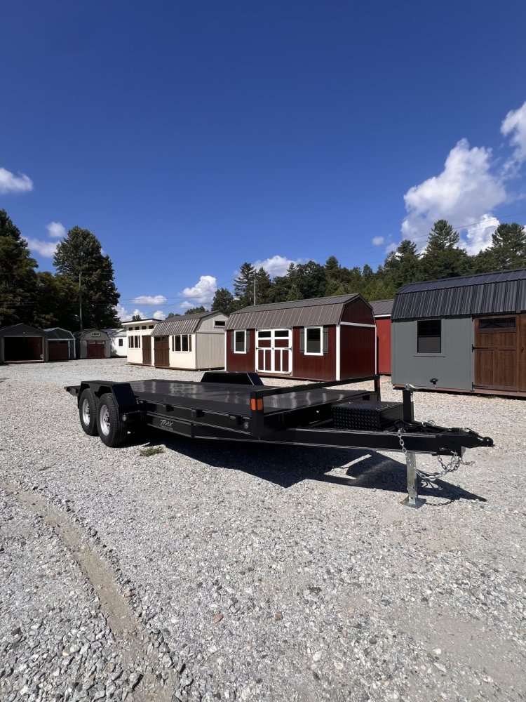 7'x20' TRAX Flatbed Car Hauler