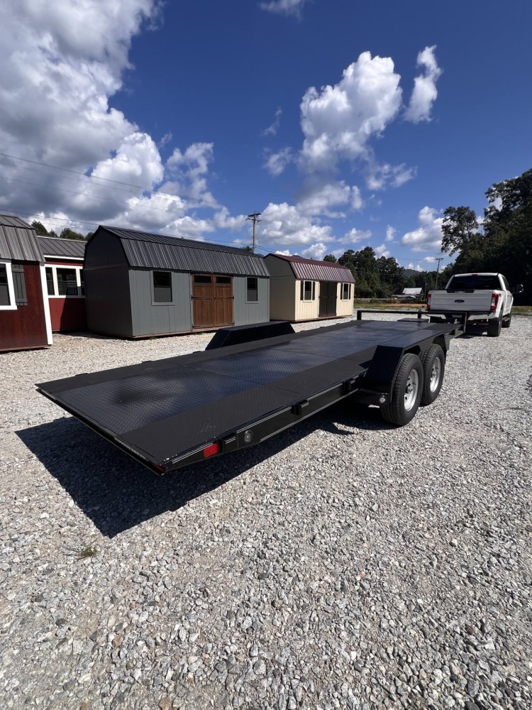 7'x20' TRAX Flatbed Car Hauler
