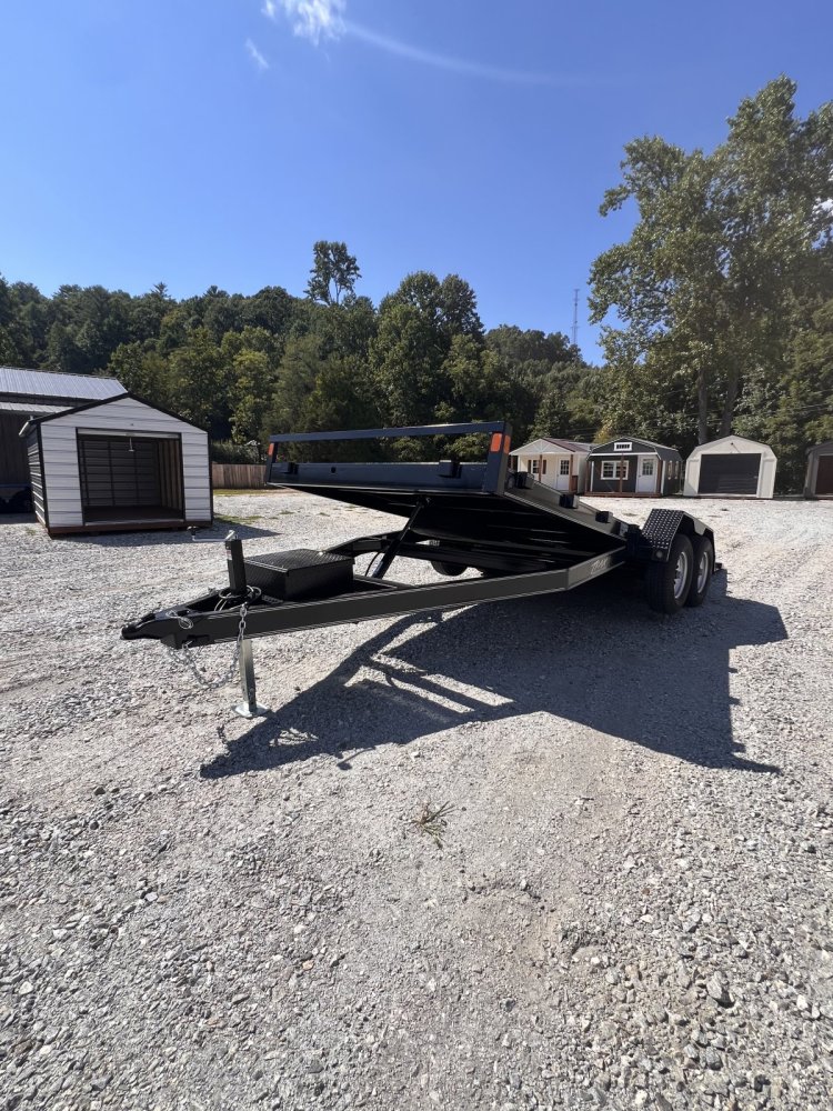7'x20' TRAX Flatbed Car Hauler