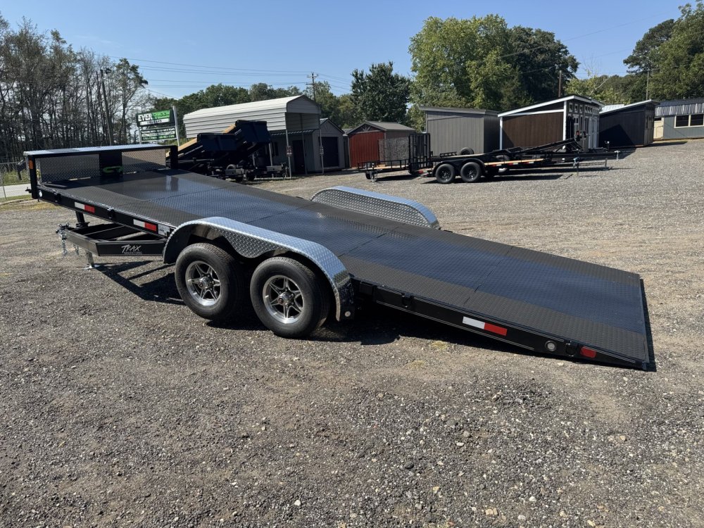 7'x20' TRAX Flatbed Car Hauler