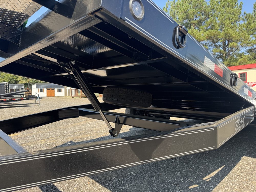 7'x20' TRAX Flatbed Car Hauler