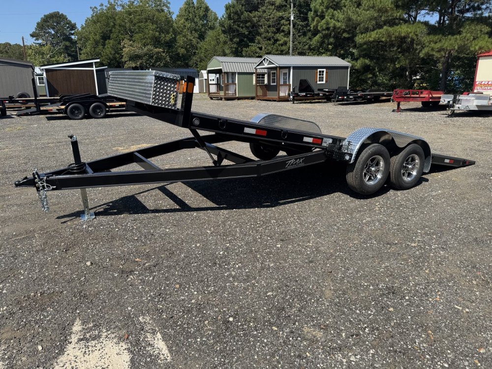 7'x20' TRAX Flatbed Car Hauler