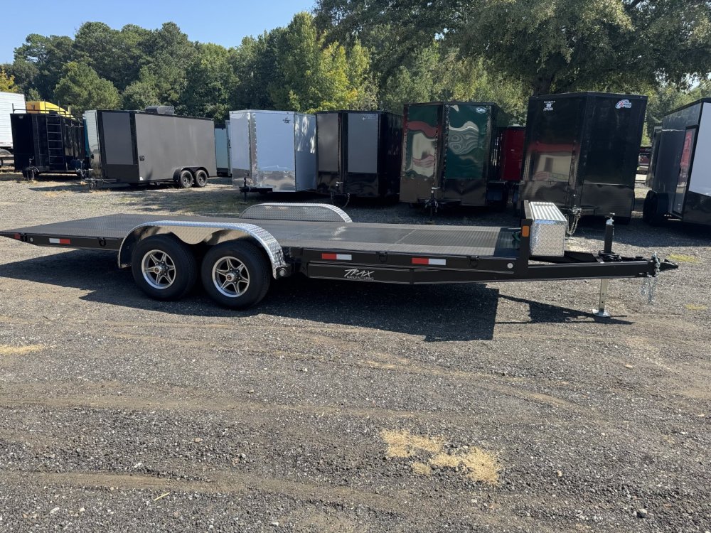 7'x20' TRAX Flatbed Car Hauler
