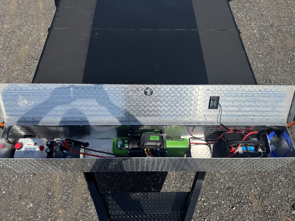 7'x20' TRAX Flatbed Car Hauler