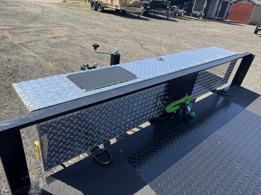 7'x20' TRAX Flatbed Car Hauler