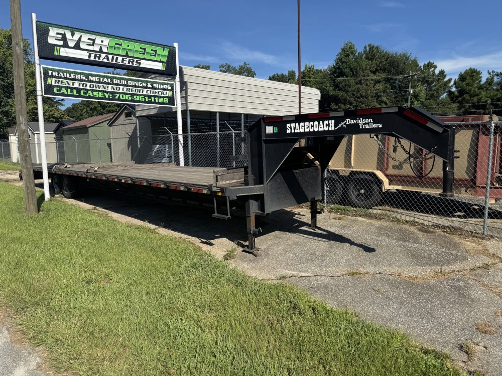 8.5'x40' Davidson Trailers LLC Flatbed Car Hauler