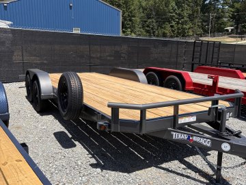 83"x20' Texas Bragg Flatbed Car Hauler thumbnail