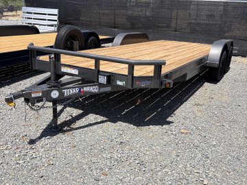 83"x20' Texas Bragg Flatbed Car Hauler thumbnail