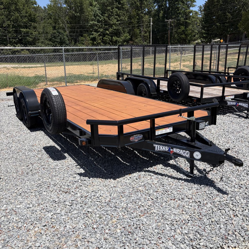 83"x20' Texas Bragg Flatbed Car Hauler