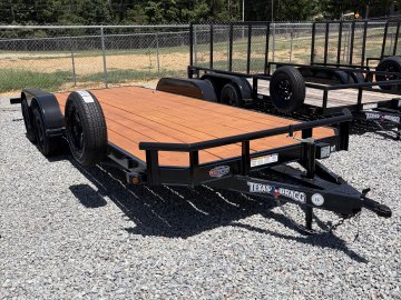 83"x20' Texas Bragg Flatbed Car Hauler thumbnail