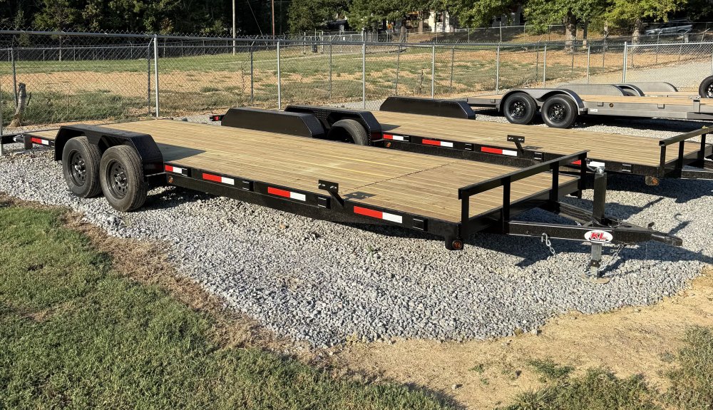 83"x24' KL Manufacturing Flatbed Car Hauler