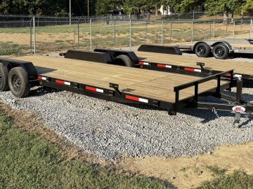 83"x24' KL Manufacturing Flatbed Car Hauler thumbnail