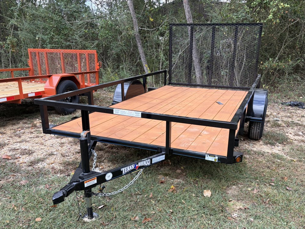 6'x12' Texas Bragg Utility Trailer
