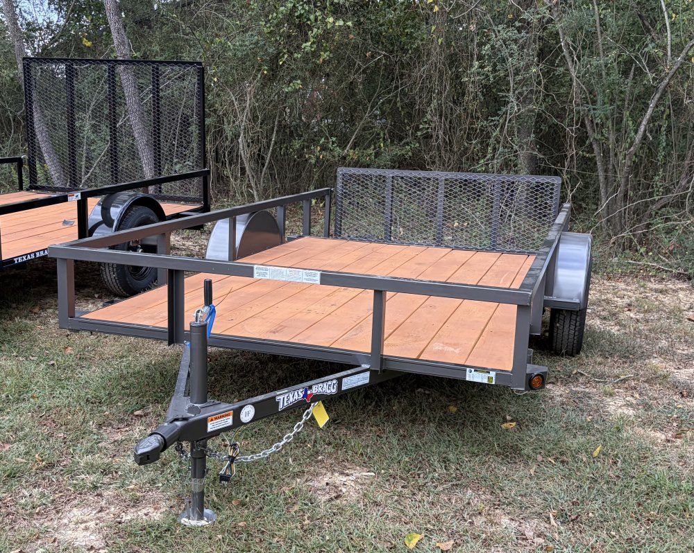 Texas Bragg 6'X12' SA LD DOVETAIL Utility