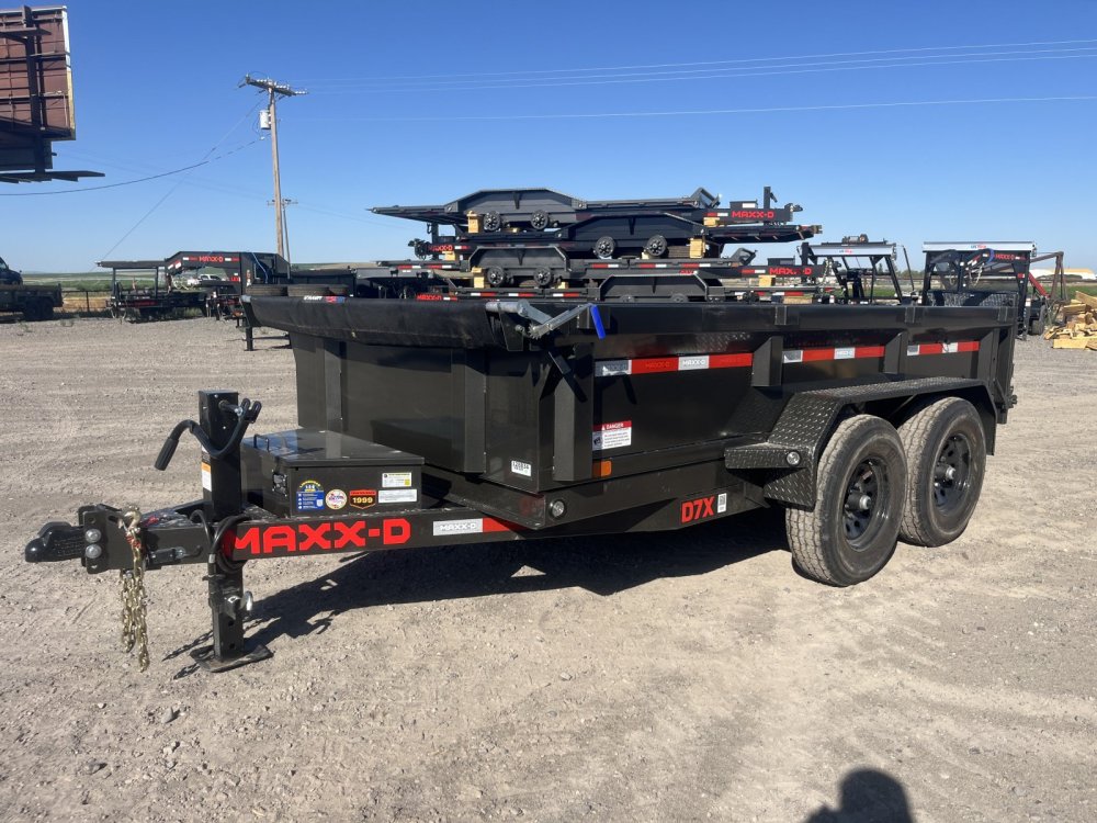 2026 Maxx-D Trailers 6'x12' Dump Trailer