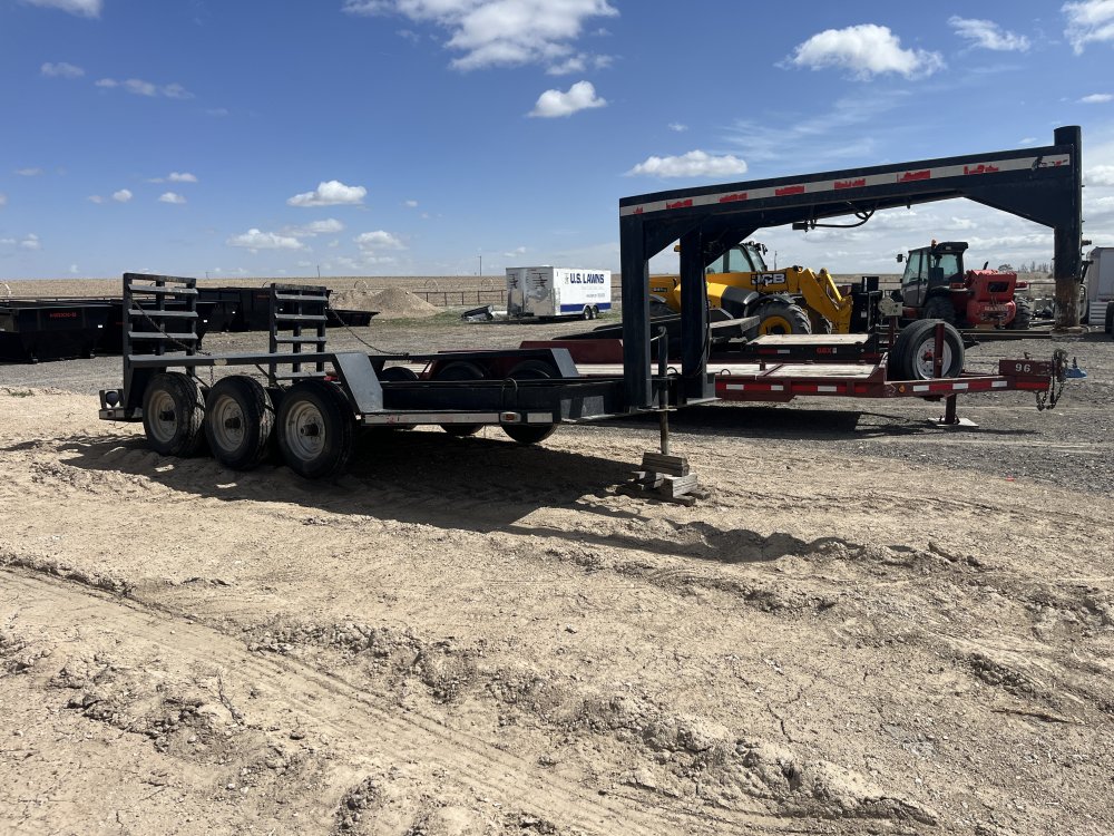 1970 Home Built 79.5"x14' Equipment Trailer