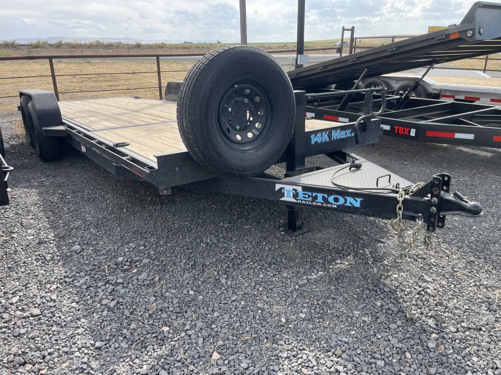 2022 Teton 7'x22' Equipment Trailer