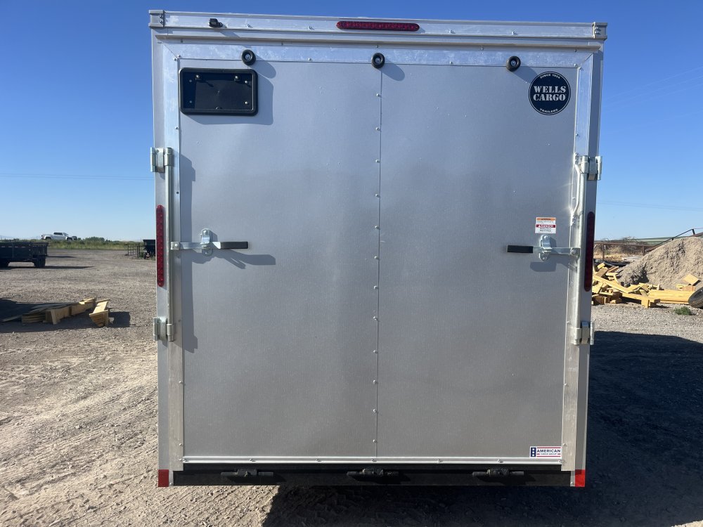 2025 Wells Cargo 7'x16' Enclosed Cargo Trailer