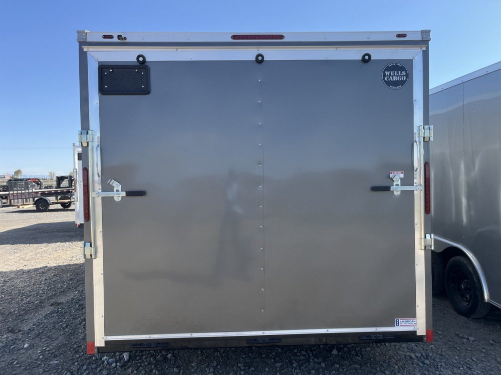 2025 Wells Cargo 8.5'x16' Enclosed Cargo Trailer
