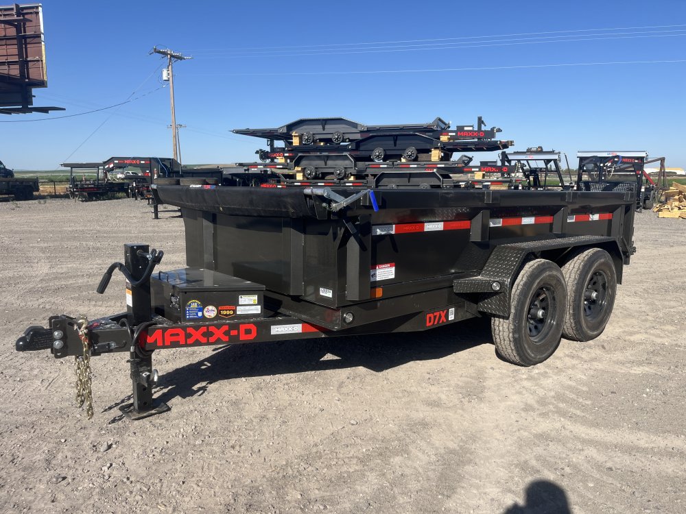 2025 Maxx-D Trailers 6'x12' Dump Trailer