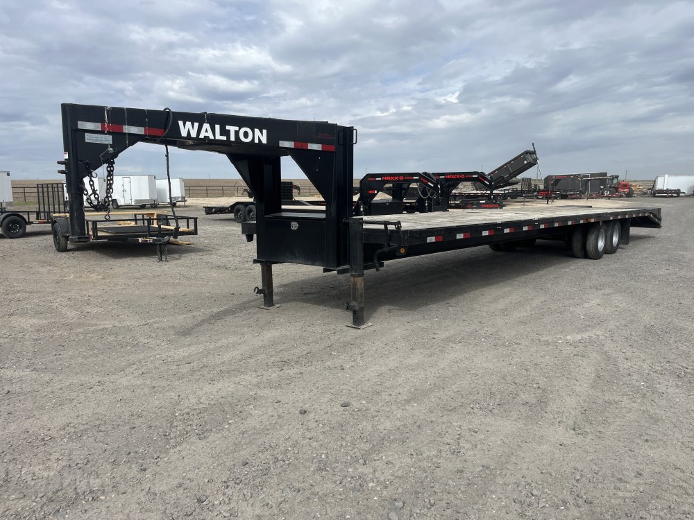 2024 WALTON TRAILER 102"x40' Gooseneck Trailer