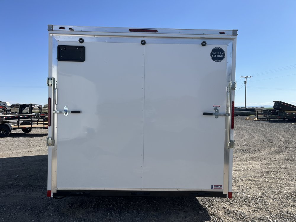 2025 Wells Cargo 8.5'x16' Enclosed Cargo Trailer