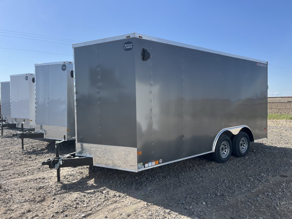 2025 Wells Cargo 8.5'x16' Enclosed Cargo Trailer