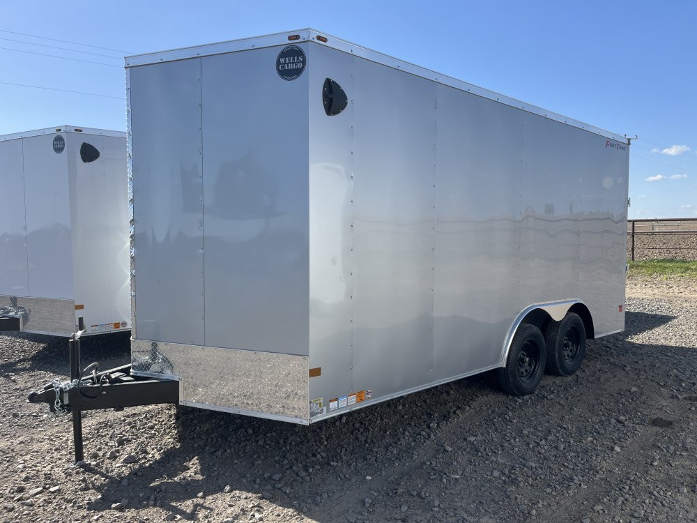 2025 Wells Cargo 8.5'x16' Enclosed Cargo Trailer