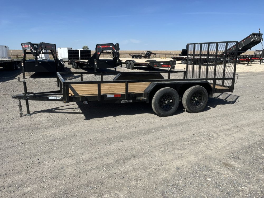 2025 Dutton Trailers 81"x14' Utility Trailer