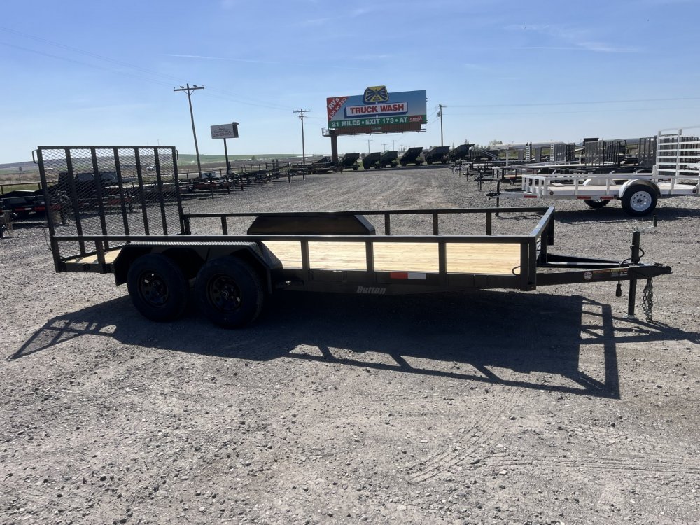 2025 Dutton Trailers 81"x16' Utility Trailer