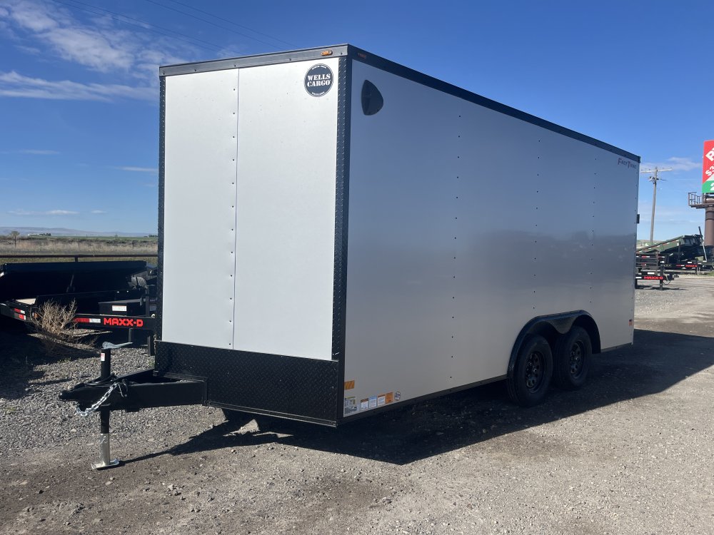 2026 Wells Cargo 8.5'x16' Enclosed Cargo Trailer