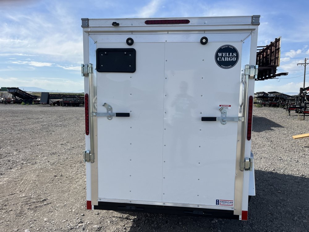 2026 Wells Cargo 5'x10' Enclosed Cargo Trailer