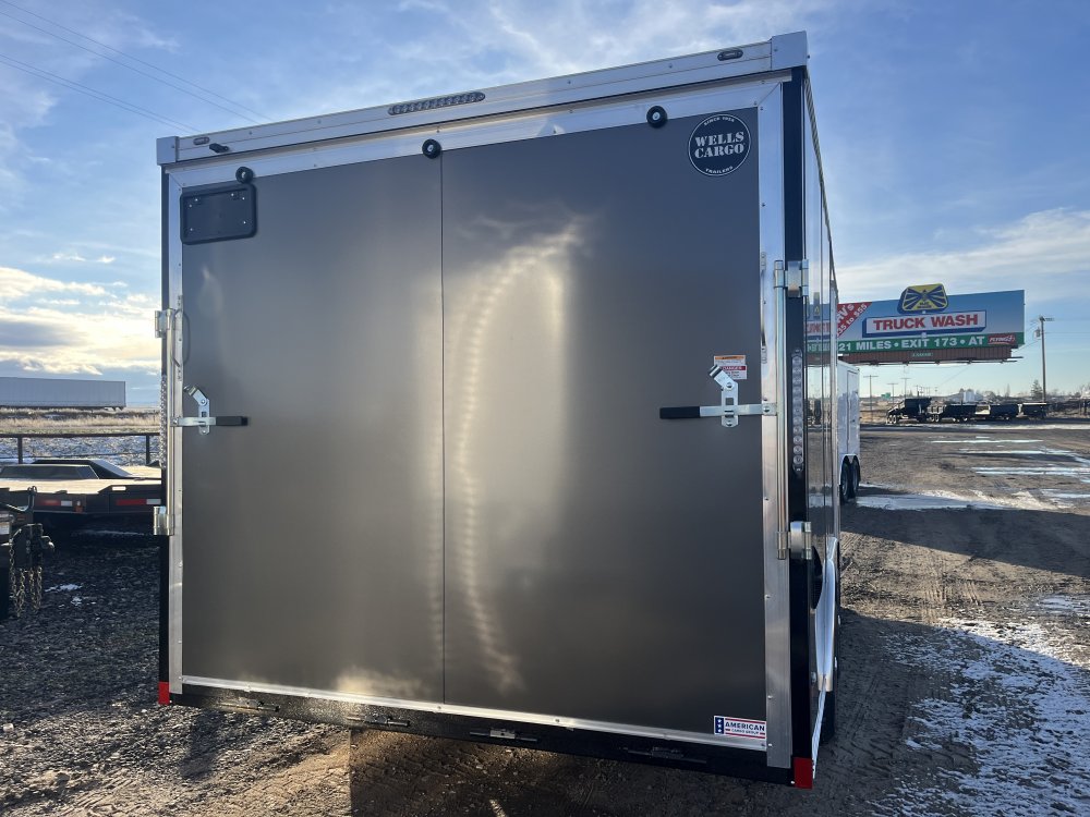 2026 Wells Cargo 8.5'x16' Enclosed Cargo Trailer