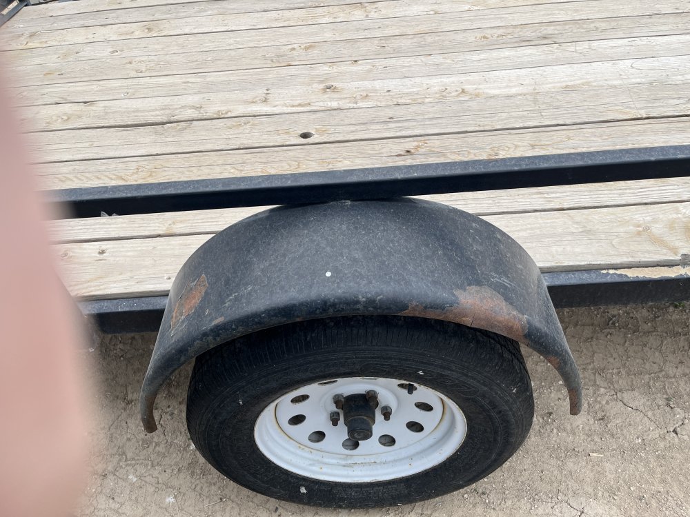2016 Big Bubba 82"x14' Utility Trailer