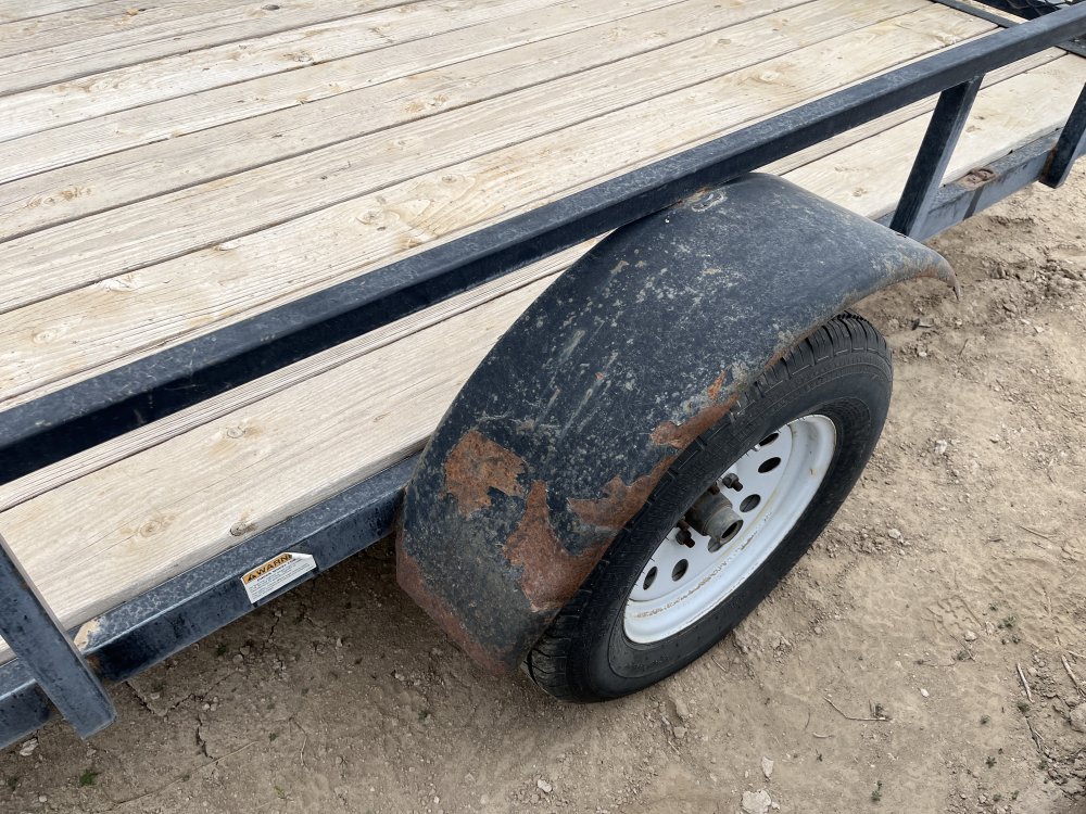 2016 Big Bubba 82"x14' Utility Trailer