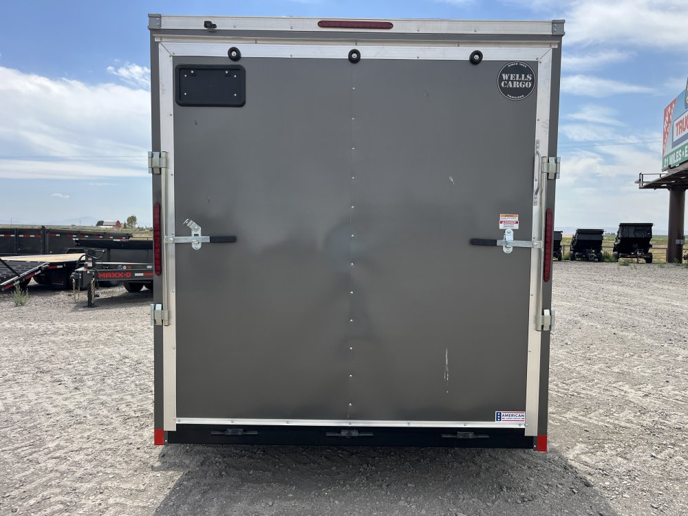 2026 Wells Cargo 7'x12' Enclosed Cargo Trailer
