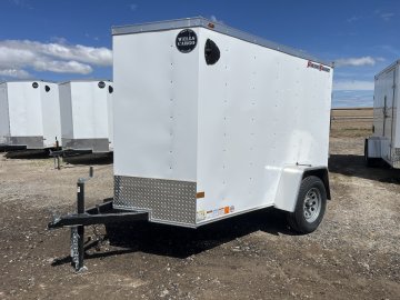 2025 Wells Cargo 5'x8' Enclosed Cargo Trailer