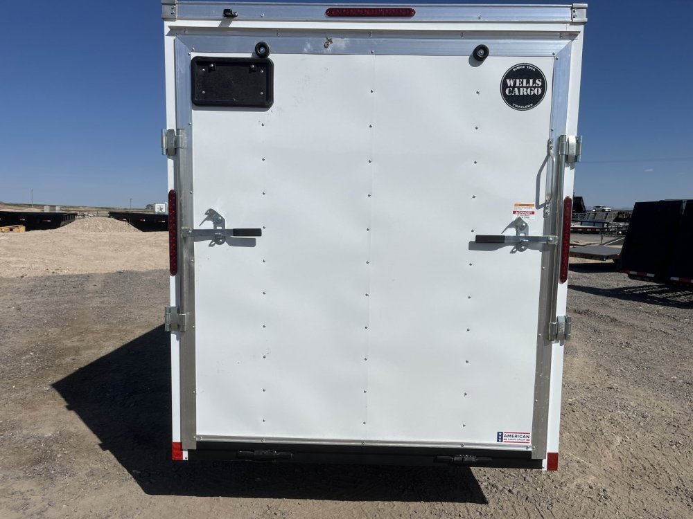 2026 Wells Cargo 6'x12' Enclosed Cargo Trailer