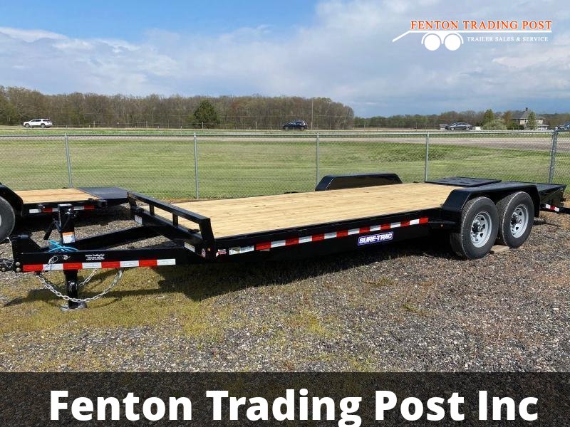 Sure-Trac 7x20 (17+3) 14K Universal Ramp Equipment Trailer - ST82173URET-B-140 Equipment