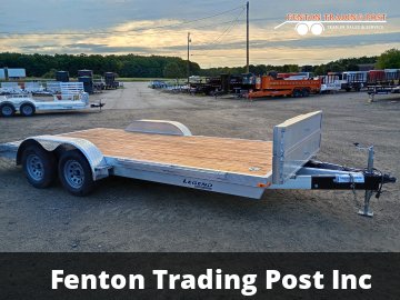 Legend 7x18 Open Car Hauler - 7X18OCH Flatbed Car Hauler