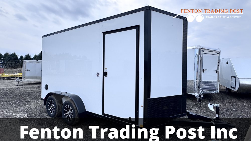 Cargo Express 7x14 EX DLX Flat Top V-Nose Enclosed Cargo