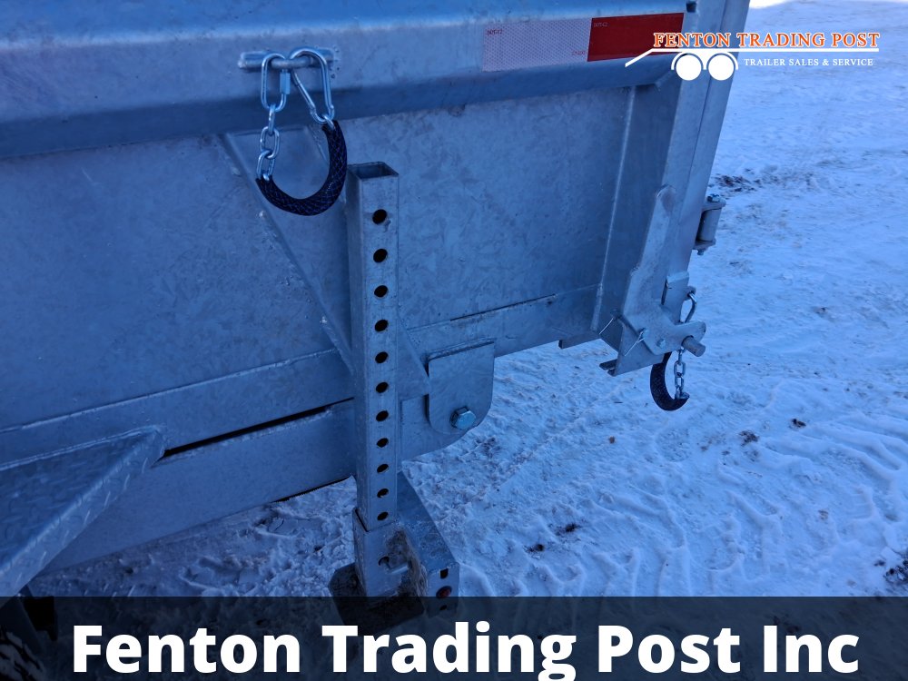 BND GAL7X16 DUMP 15K - 7x16 Galvanized Dump