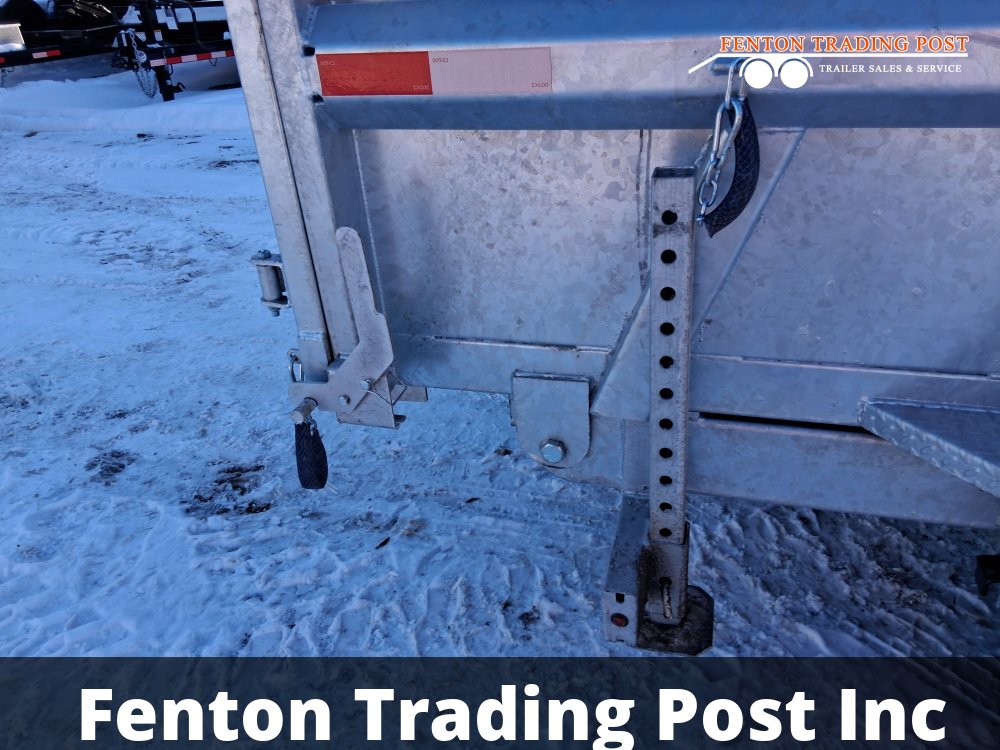 BND GAL7X16 DUMP 15K - 7x16 Galvanized Dump